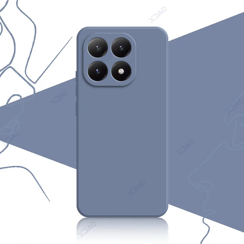 Luxury Waterproof Silicone Back Cover for Mobile Phones - Soft 360° Protection
