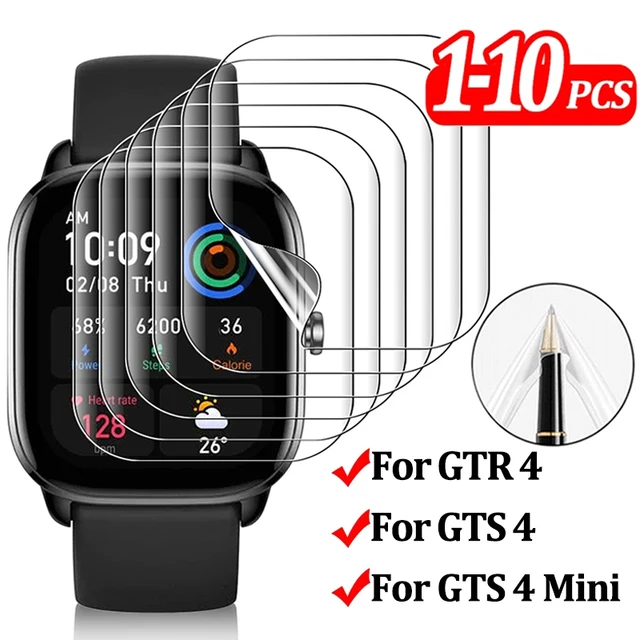 For Amazfit GTR 4/GTS 4 Mini Hydrogel Film Soft Screen Protector  Anti-scratch TPU Film