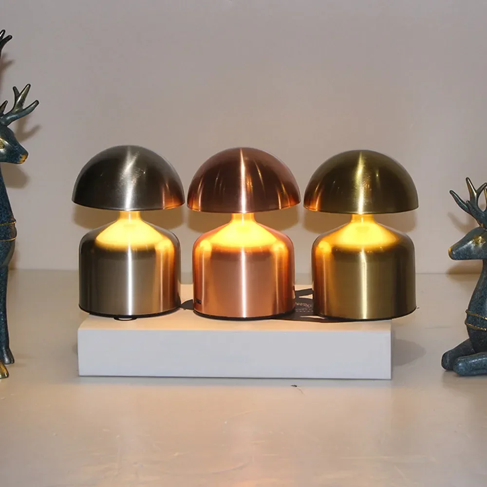 

Portable Dimmable Table Lamp Rechargeable Touch Lamp for Bar and Night Light Indoor and Outdoor Use