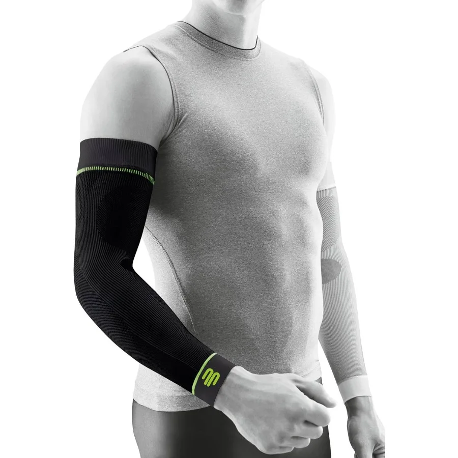 Sports Compression Arm Sleeves - Gradient Compression Improves Oxygen/Blood Circulation - 1 Pair