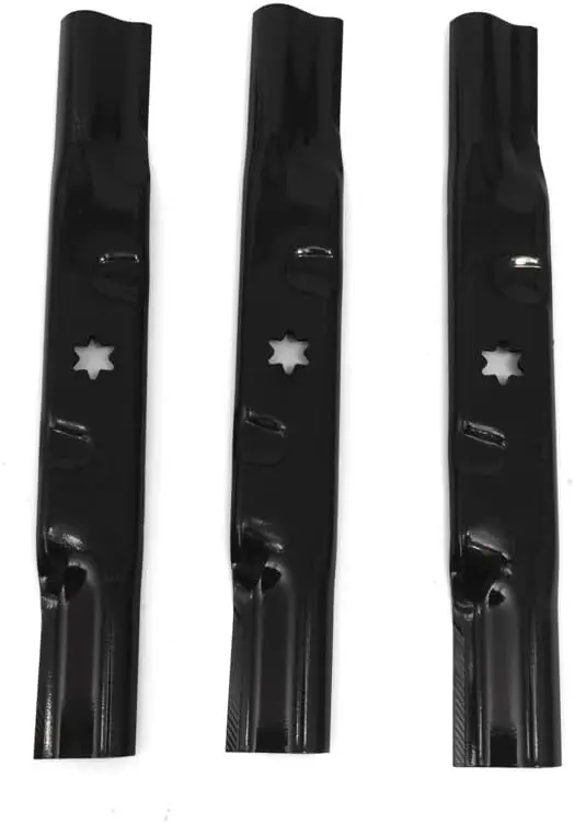 

50-Inch Low-Lift Sand Lawn Mower Blade Set OE# 05052-L, Black