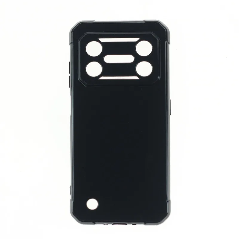 Ultra-Thin Black Transparent TPU Silicone Protective Case