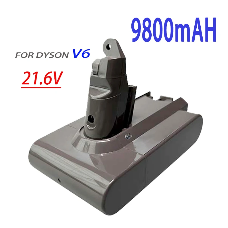 New Dyson DC62 Batterie 9800mAh 21,6V Li-Ion Batterie For Dyson V6