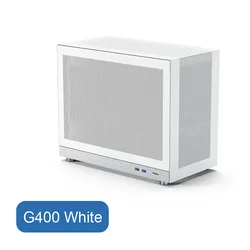 Shiny Snake G400 Chassis Portable M-ATX Motherboard Mesh Side Panel Type-C Supports 240 Liquid Cooling Computer  Case