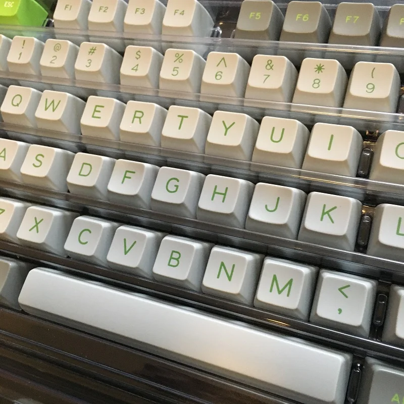 Maxkey Lime SA Profile Doubleshot ABS Keycap Set — Kono Store