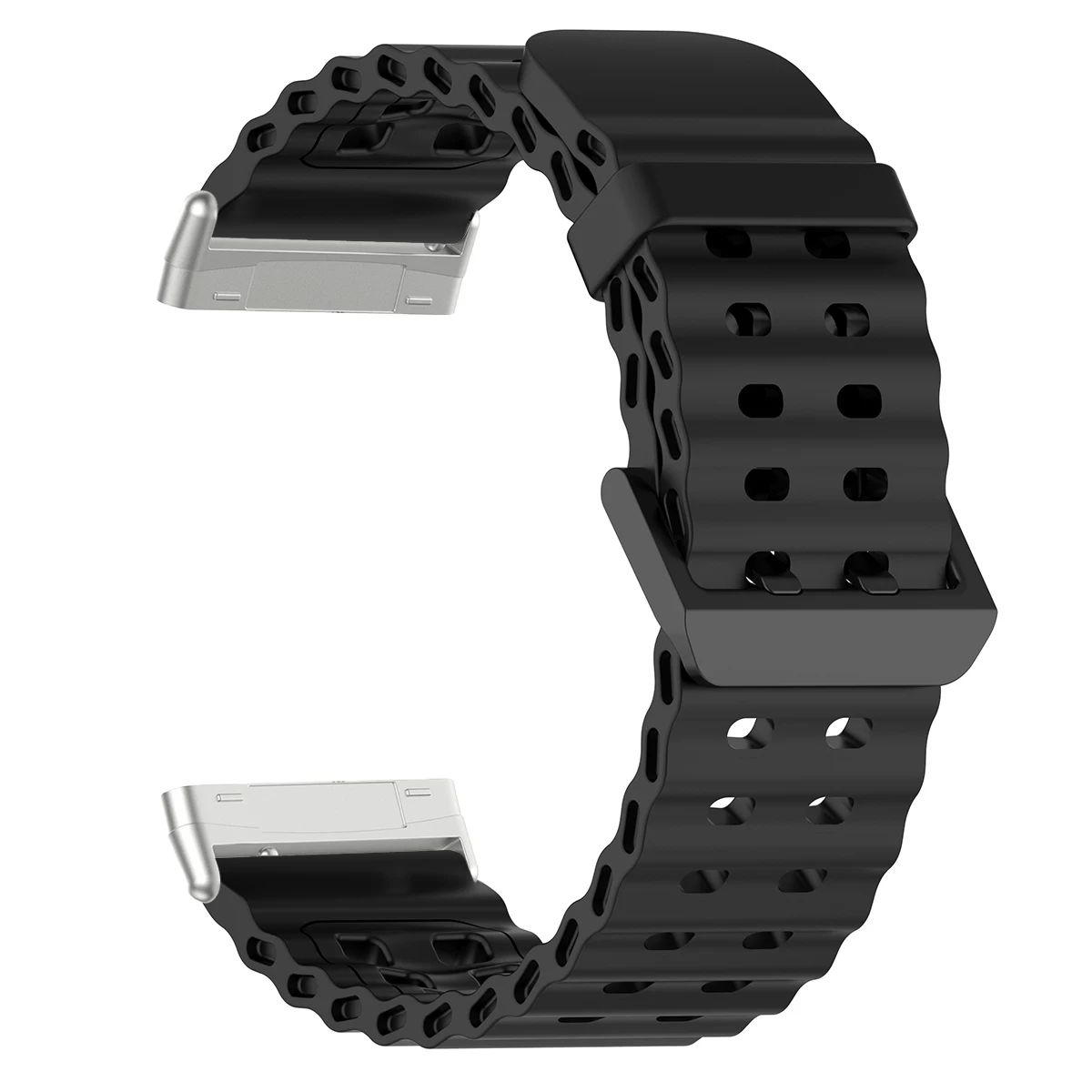 Marine Two-Tone Silicone Ocean Band - Breathable Sport Bracelet