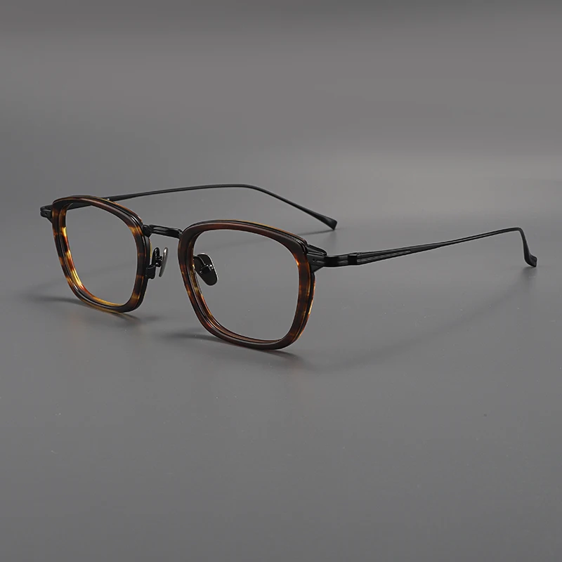 Men Reading Glasses Fashion Eyeglass Pure frames glasses Fashion Optical Prescription glasses for men Eyewear Glasses frame Titanium Men's