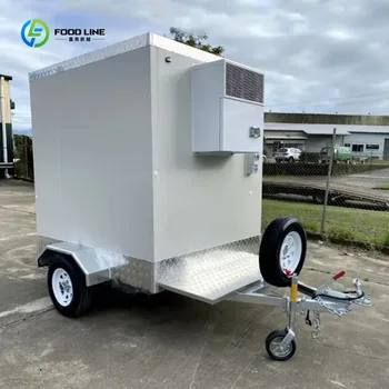 Camion Frigorifero per Stoccaggio in Celle Frigorifere, Rimorchio Refrigerato, Cella Frigorifera Mobile per Trasporto Alimenti Commerciale Personalizzato