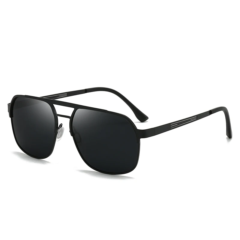New Glasses Men's Polarized Sunglasses Retro Square Sunglasses Driver's Mirror 5148