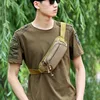 Tactical Chest Belt Bag Running Waist Backppack Cycling Bags Outdoor Sport Camping Hiking Mobile Travel Shoulder Fanny Pack 1