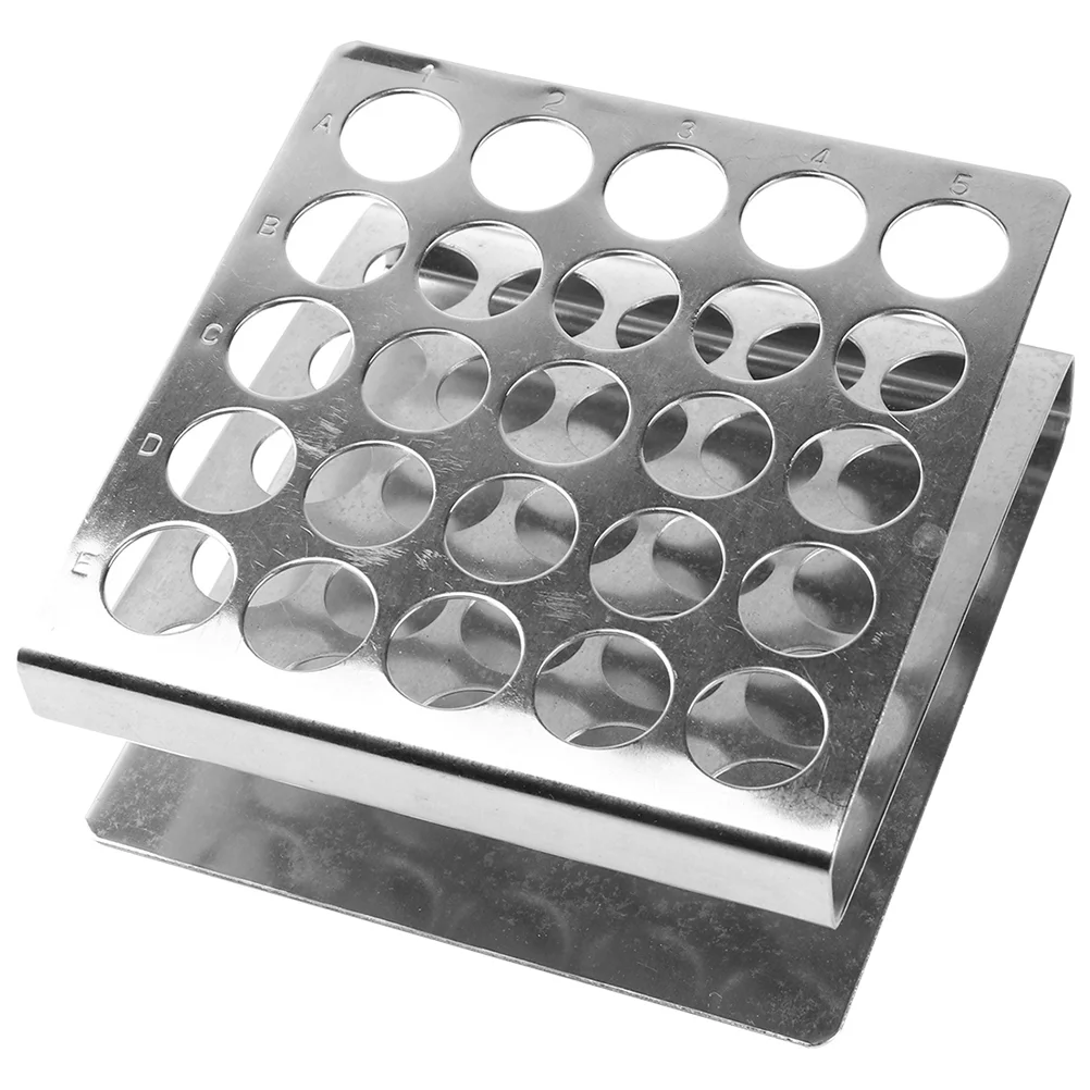

Test Tube Rack Stainless Steel Z Shape Storage Stand Desk Laboratory Holder Shaped Metal