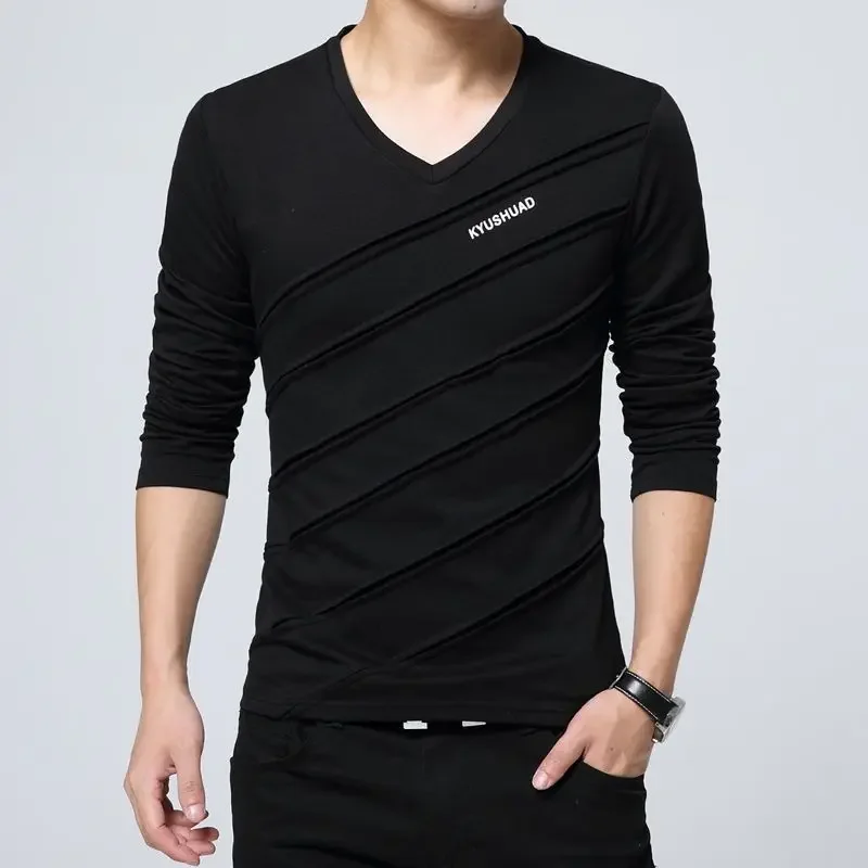 thumbnail image 1 of Sudaderas Primavera 100℅ Algodón Camiseta para Hombre Capa Base Hombre Jerseys Estética Xl Harajuku Moda Ropa de Calle Venta Elasticidad, 1 of 4