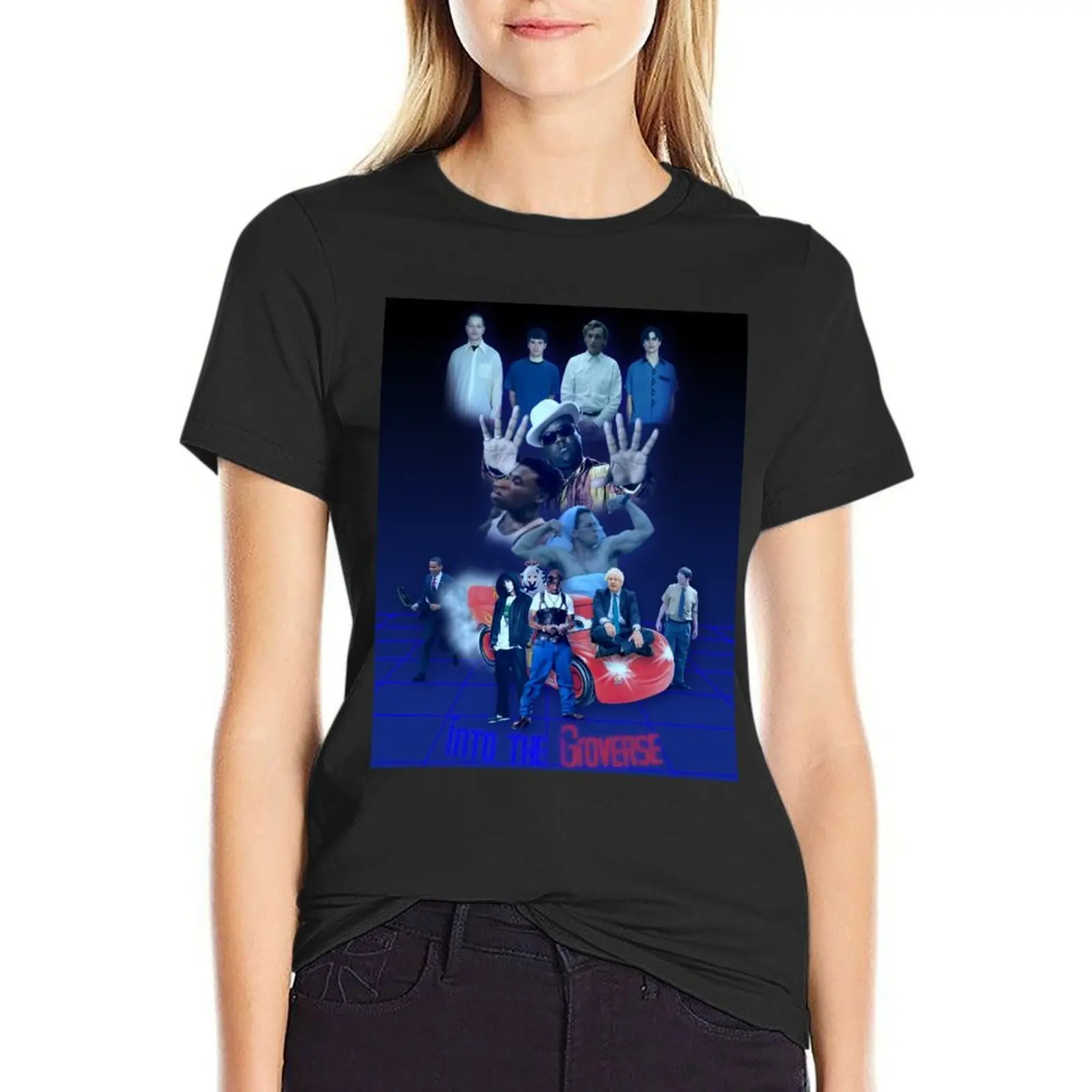 

Gioverse #1 (Blue) T-Shirt tees plus size tops animal print shirt for girls shirts graphic tees workout shirts for Women