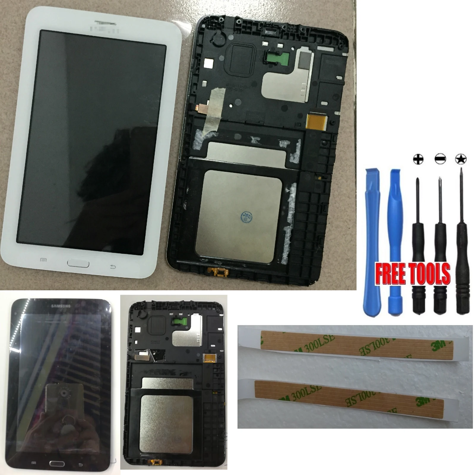 Oem Per Samsung Galaxy Tab 3 Lite 7.0 T110 Display Lcd Touch Screen Digitizer