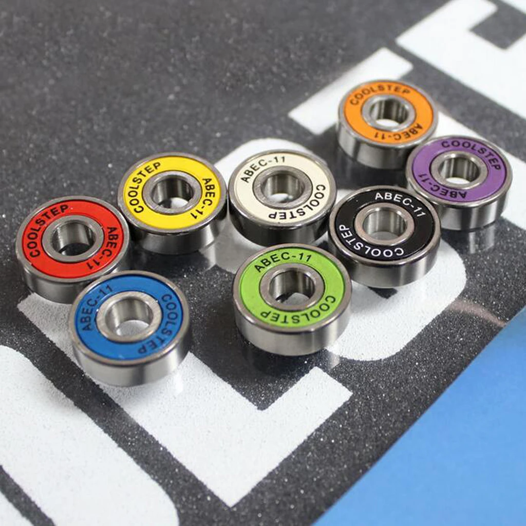 16 PCS ABEC 11 High Speed Wearproof Skateboard Scooter Inline Bearings Skate Board Accessories skateboard accessories,skateboard bearings