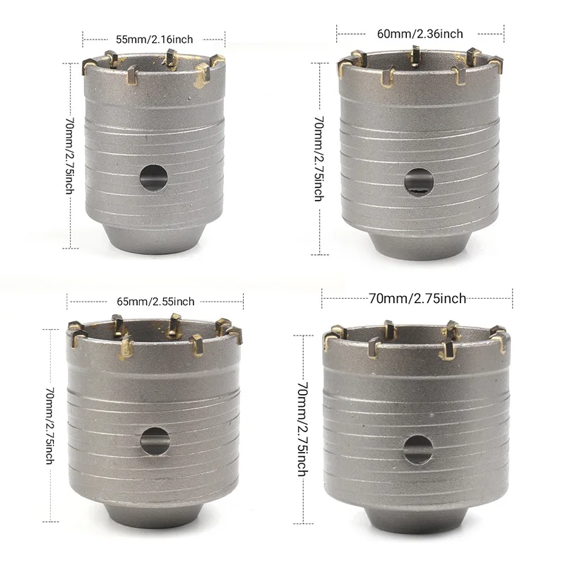 Wall Hole Opener Air Conditioning Pipe Impact Electric Drill Drill Tool Brick Wall Through Wall Dry Drilling Reamin electric drill