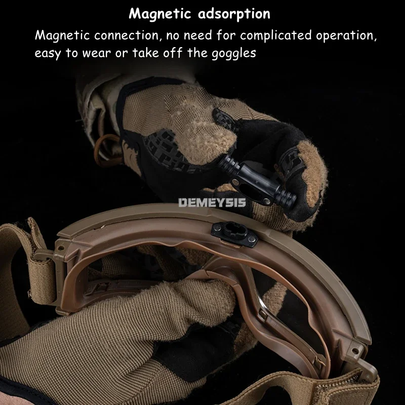 Tactical Goggles Defogger Outdoor Hunting Shooting Airsoft Anti-fog Kit