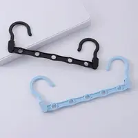 New Clothes Storage Folding Multi-function Closet Organizer 5-Hole Clothes Hanger Space Saving Magic Hanger 2
