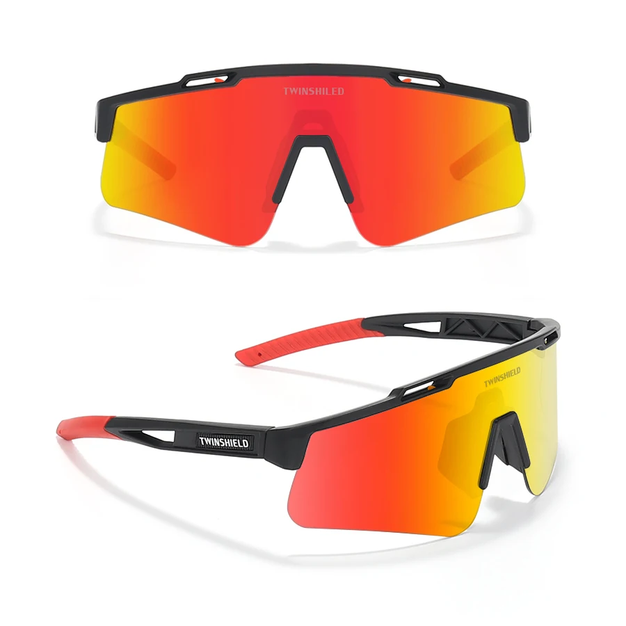 Twinshield-߿  Ŭ Ȱ, ε ũ ۶,  , Gafas Ciclismo, , ޸ ۶