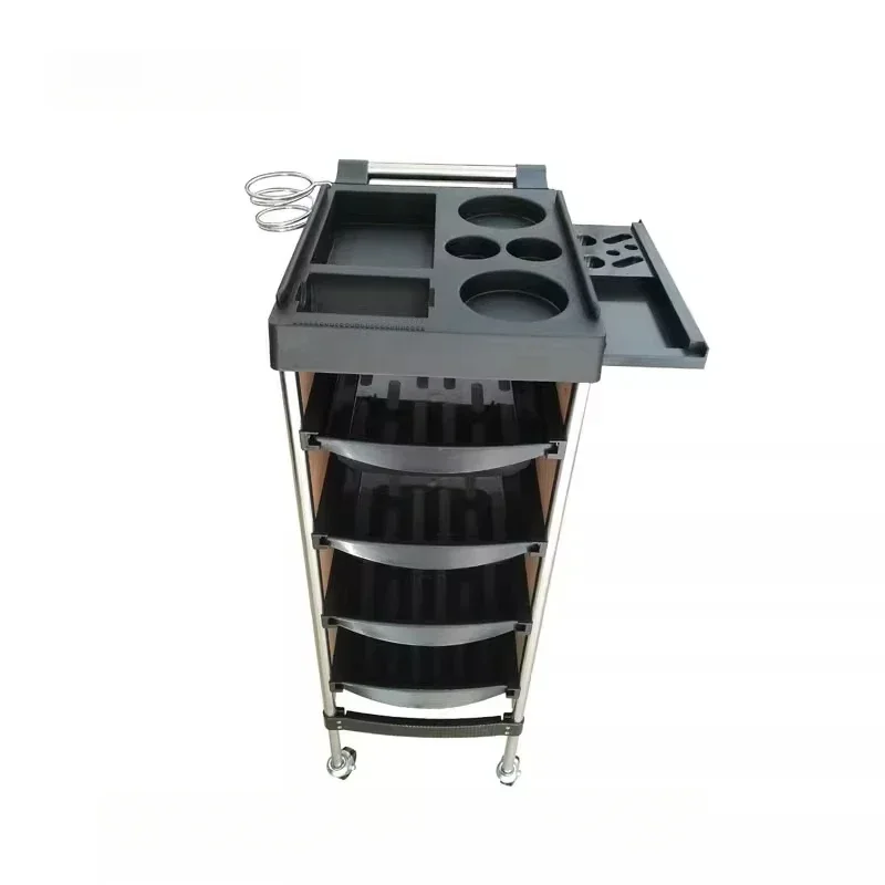 Salon Trolley Rolling Cart Beauty Tray Treatment Instruments Organizer On Wheels 5 Tiers Organizador Beauty Salon Furniture
