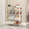 4 Floor Assembly Creative Home Shoe Rack Dormitory Door Storage Rack Storage Shoe Cabinet Components Home Supplies Bathroom 2