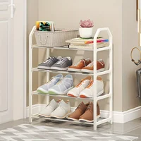4 Floor Assembly Creative Home Shoe Rack Dormitory Door Storage Rack Storage Shoe Cabinet Components Home Supplies Bathroom 2