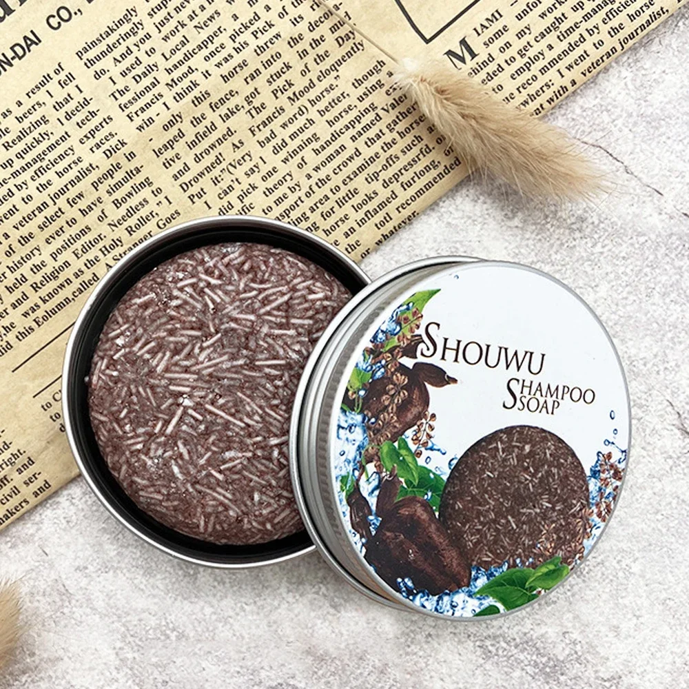 

1 шт. натуральный органический шампунь для волос, эссенция Polygonum, шампунь для затемнения волос, мыло для ежедневного ухода за волосами, шампунь для восстановления поврежденных волос