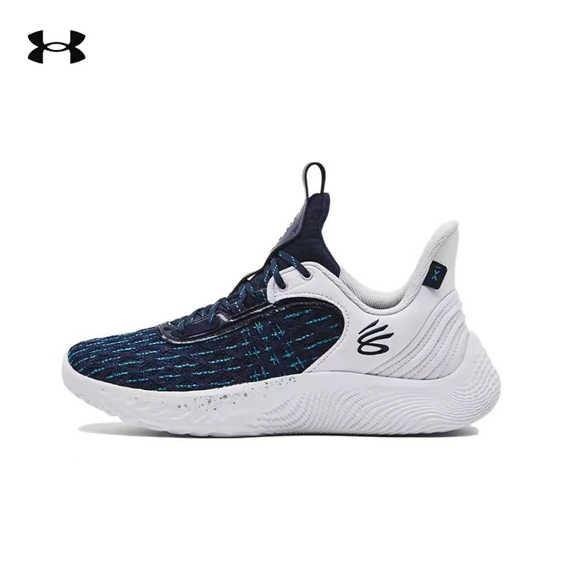 thumbnail image 1 of Zapatillas de baloncesto prácticas, de corte bajo, antideslizantes y resistentes al desgaste de Under Armour Curry 9, 1 of 5