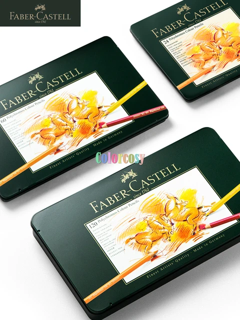 Box Of 24 Polychromos Colored Pencils Faber Castell