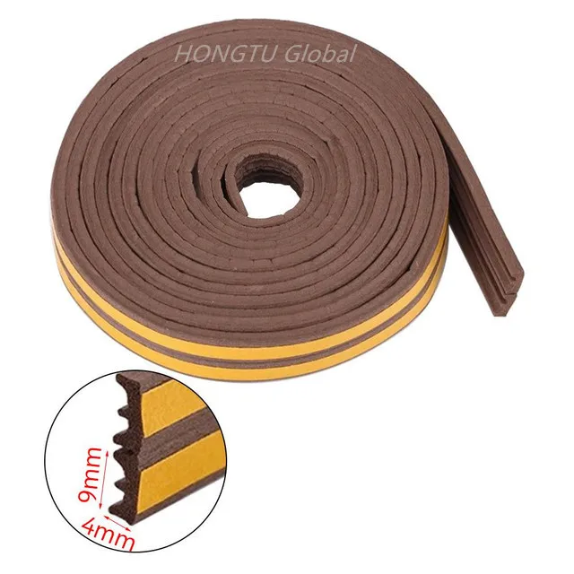 Self-Adhesive Soundproof Weatherproofing Foam Seal Strip