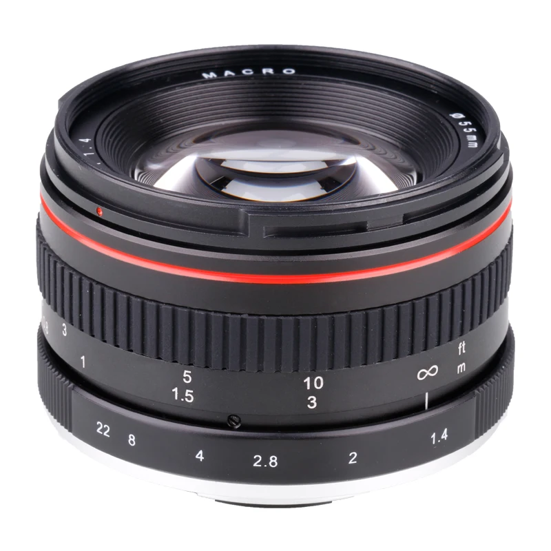 RISESPRAY 50mm F1.4 Large Aperture Portrait Manual Focus Full