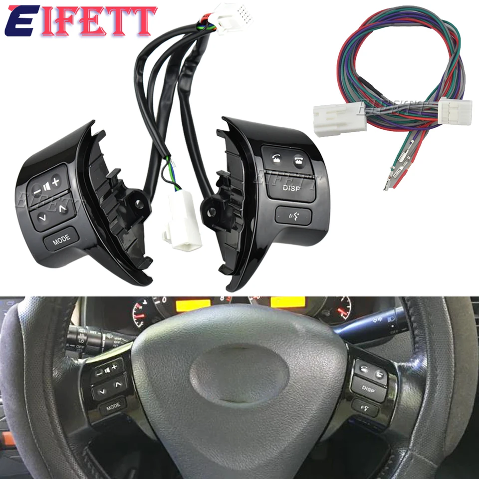 多機能ステアリングホイールボタンスイッ カローラ用ZRE15 2007 2008