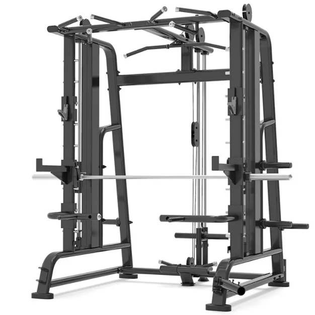 2022 Multi Gym Free Combination Cable Crossover Functional Trainer Power Rack Smith Machine Con Puleggia Alta