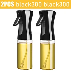 Premium Oil Sprayer Dispenser for Healthy Cooking and Baking (2pcs 300ml black)