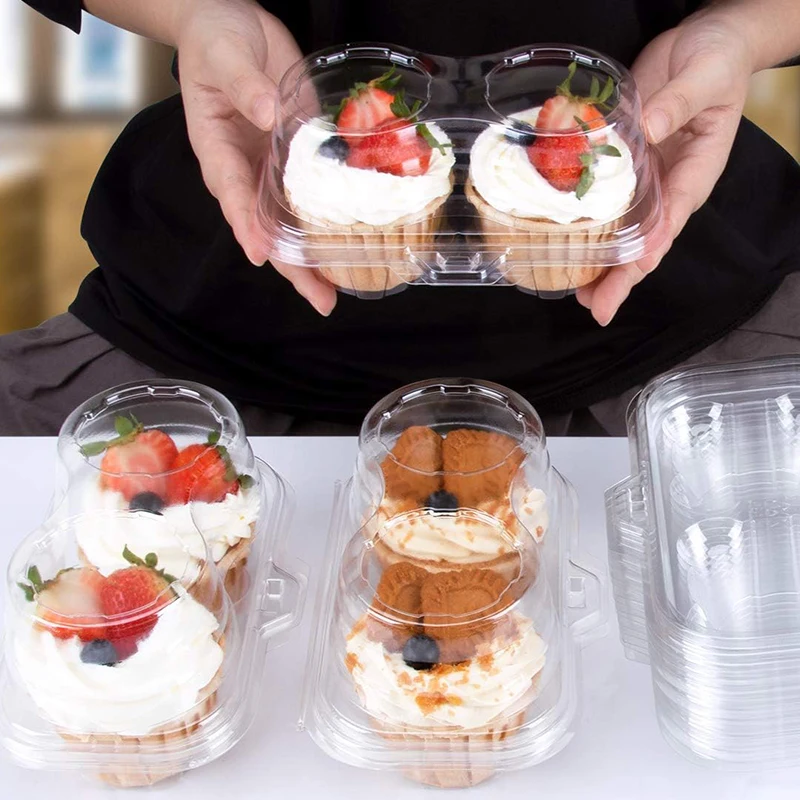 Description Picture 6 of item5pcs Cake Packaging Box Cupcake Muffin Container Pastry Dessert Holder for Wedding Birthday Party Decor Supplies Baby Shower