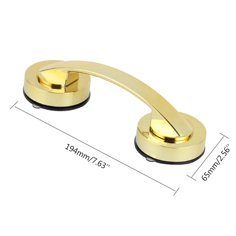 Shower Handles for Handicap Suction Shower Handle Bathroom Bar Safety Suction Cup Handrail Non-slip Grab Bar Dropship