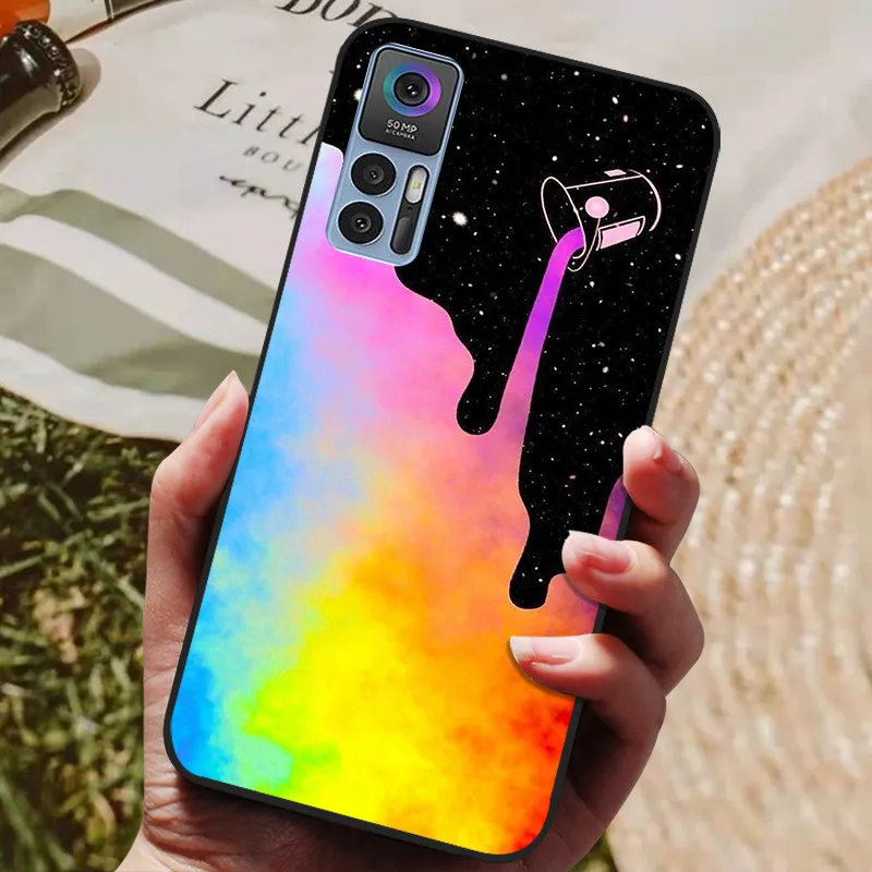 Wolf Lion Shockproof Black Silicone Phone Case Cover