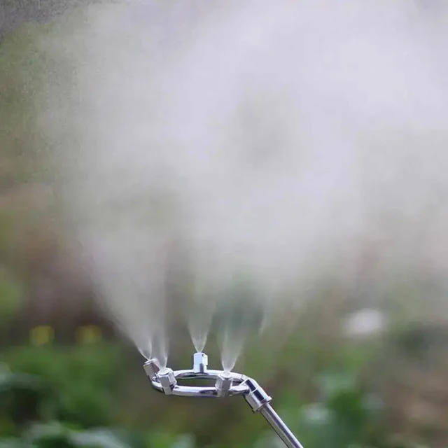 High Pressure Atomization Circular Nozzle Nozzle Five-Hole Circular Nozzle Stainless Steel Sprinkler Water Flowers And Trees 4