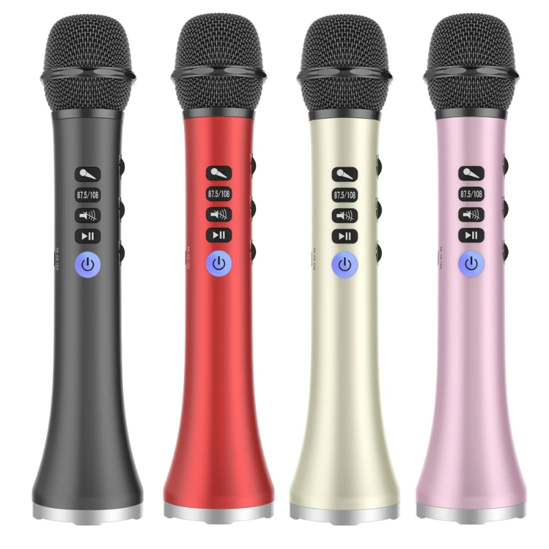 

L-698 15W portable karaoke speaker box with FM transmitter