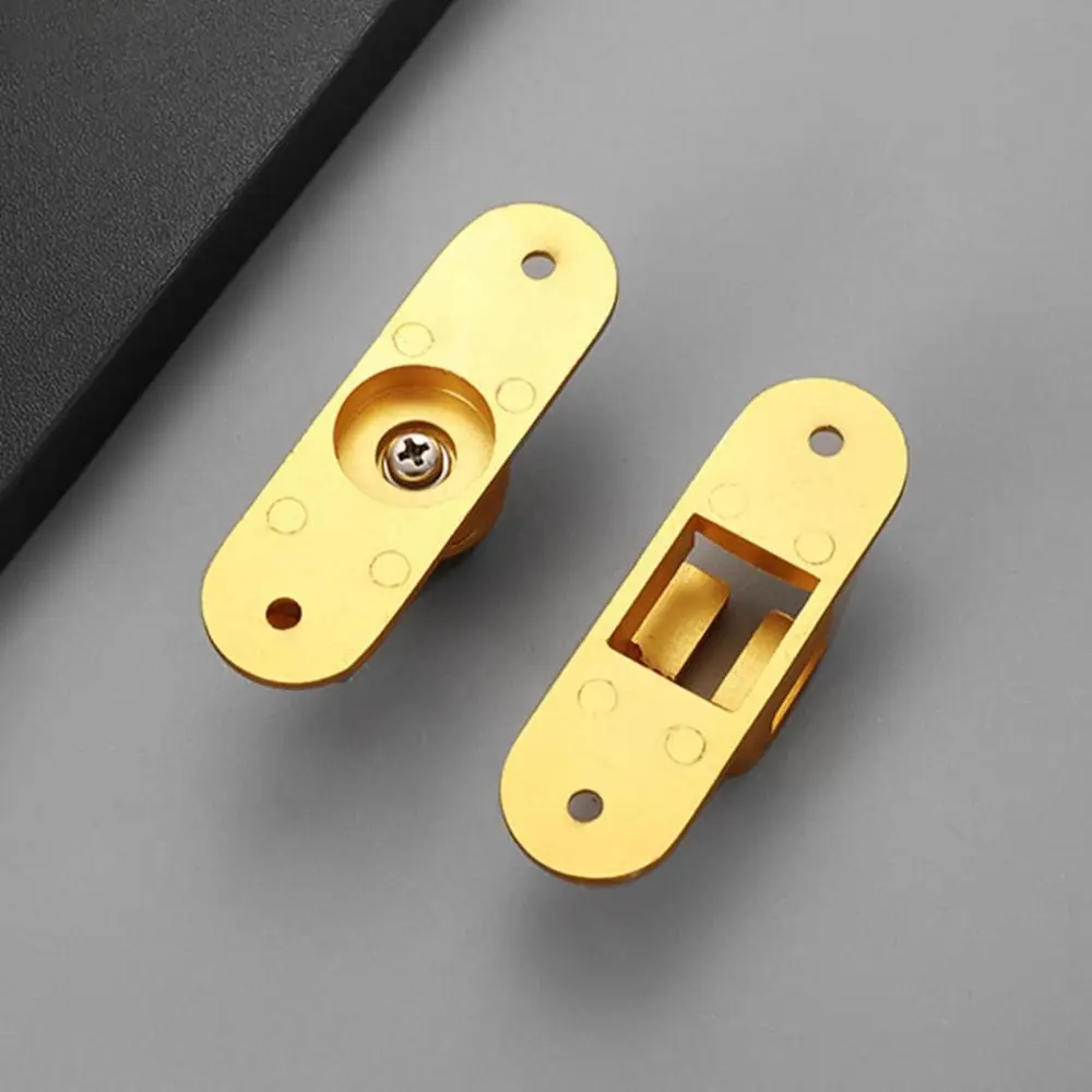 Door Latch 90&deg;/180&deg; Dual Purpose Anti-theft Buckle Sliding Door Latch Flat Lock Hasp Bolt Hardware Accessories