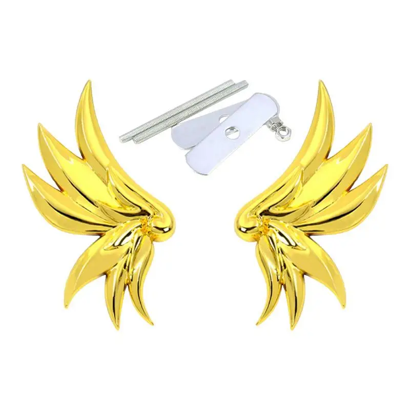 

Автомобильная наклейка в виде ангела, 3D Автомобильные наклейки, внешние автомобильные аксессуары, Автомобильные украшения из цинкового сплава, 3D значок, эмблема, наклейка для