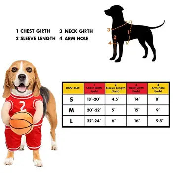 Dog Basketball Costume With Ball Pet Halloween Funny Dress Up Breathable Pet Basketball Star Costume For Large Medium Cats 5