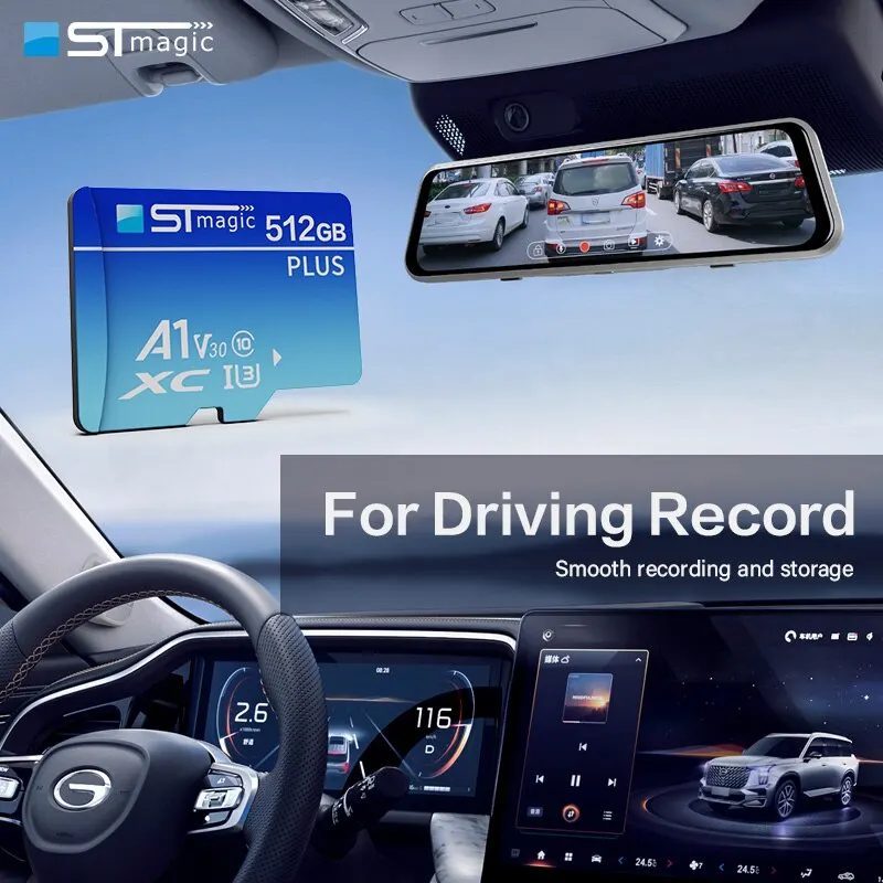 STmagic ũ SD ī ޸ ī Ŭ 10, 32GB, 64GB, 128GB, 256GB, U3, 4K,  ÷ ޸ TF ī C10