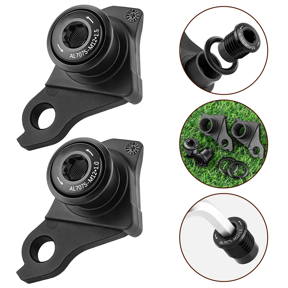 

Mountain MTB Bicycle Derailleur Hanger Fits For SRAM For Trek UDH Black Bike Dropout Carbon Frame Gear Hanger Bike Parts