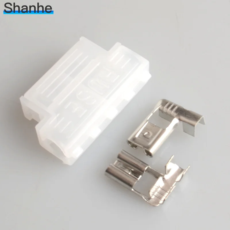 10PCS Auto Standard Middle Fuse Holder with terminales glass tube fuse holder,dc fuse holder