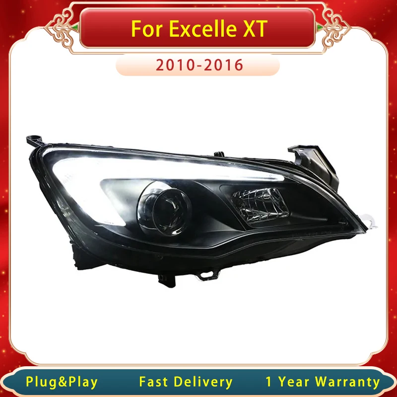

Car Headlight For Buick Excelle XT 2010~2016 LED Upgrade New Design Be-xenon Projector DRL Head Lamp Accembly