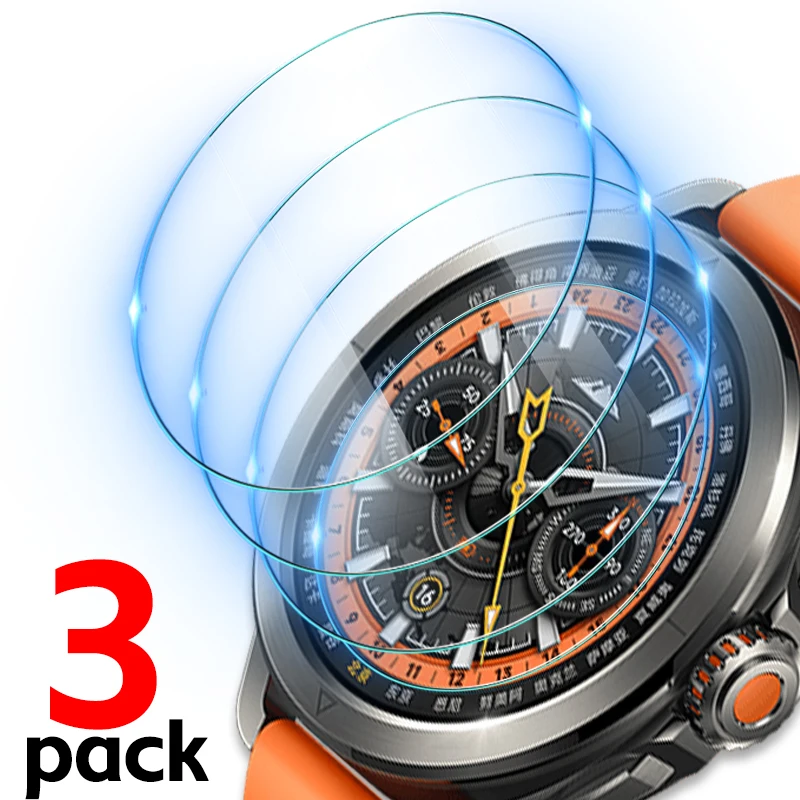 Premium Tempered Glass Screen Protector for Smartwatches - Ultra Clear, Anti-Scratch, 9H Hardness