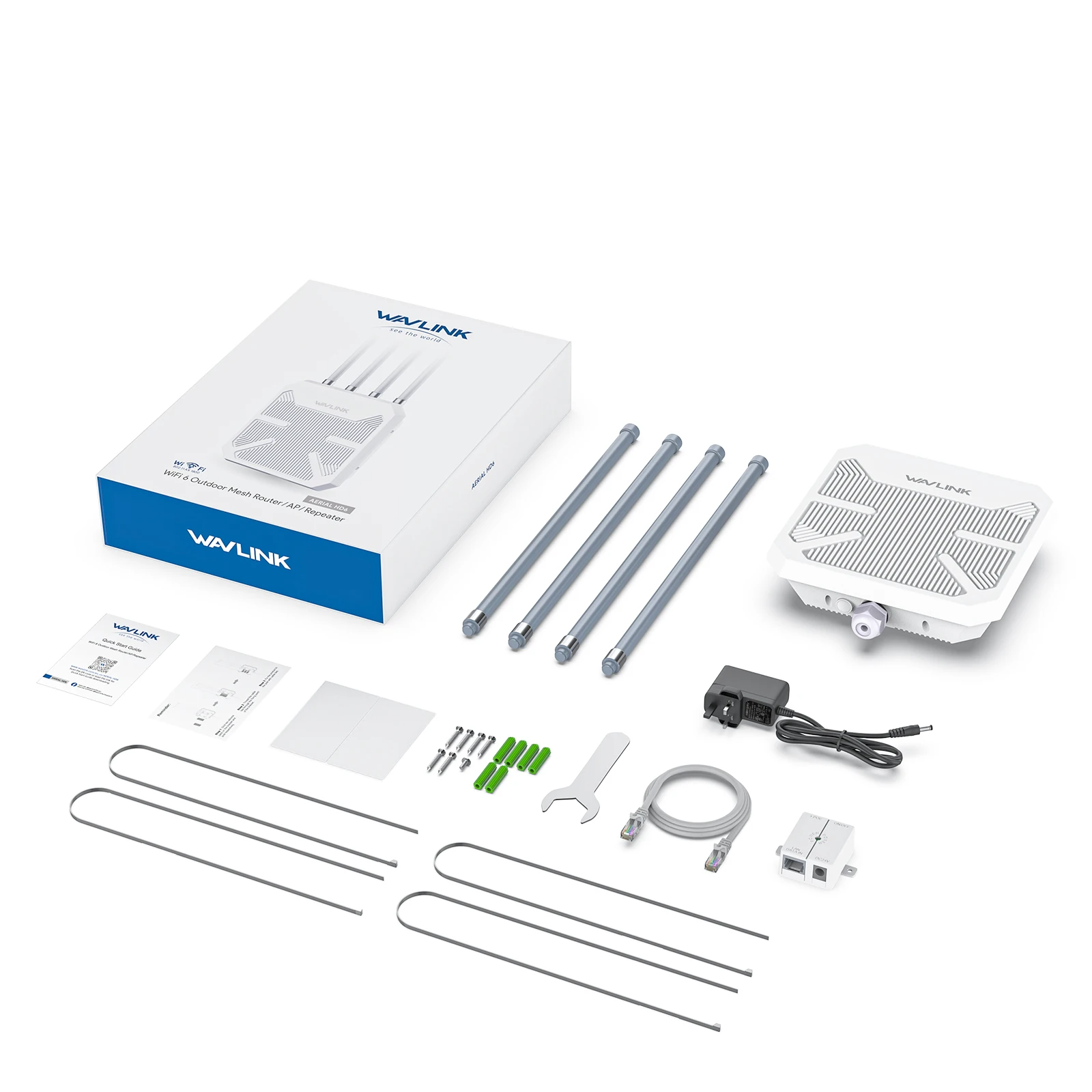 WAVLINK WiFi6 屋外用メッシュルーター / AP / –AX3000 Amazon.co.jp: WAVLINK WiFi6 屋外メッシュルーター/AP/中継器