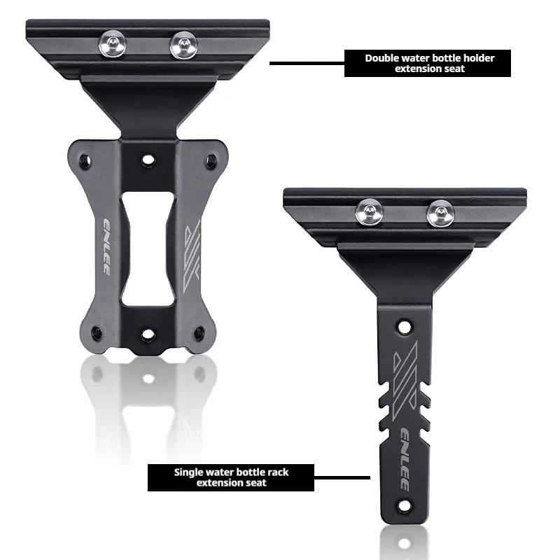 Bicycle Expansion Bracket Bicycle Water Bottle Cage Extension Bracket Aluminum Alloy Mountain Road Bike Water Bottle Saddle Conversion Seat