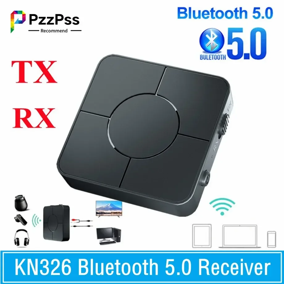 Аудиопередатчик KN326 с Bluetooth 5